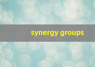 synergy groups